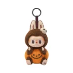 Pop Mart Labubu The Monsters – Happy Halloween Party Series Sitting Pumpkin Vinyl Plush Pendant